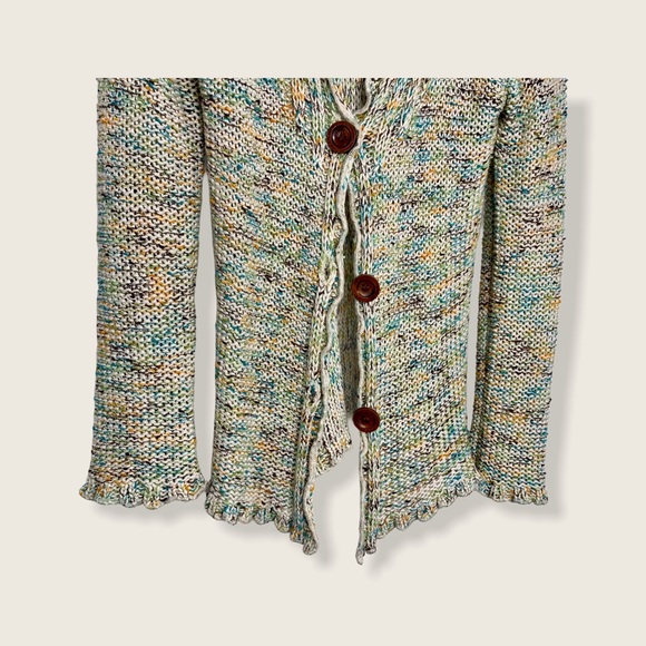 BCBGMAXAZRIA Space Dyed Cardigan Knit Sweater - Picture 3 of 10